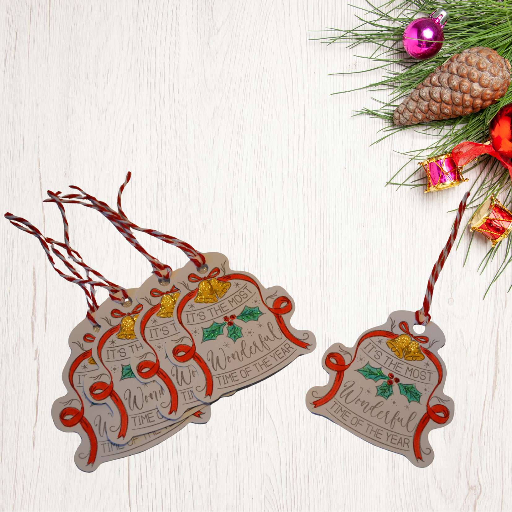 Christmas Bell Gift Tags