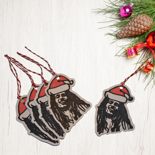 Bob Marley Christmas Gift Tags