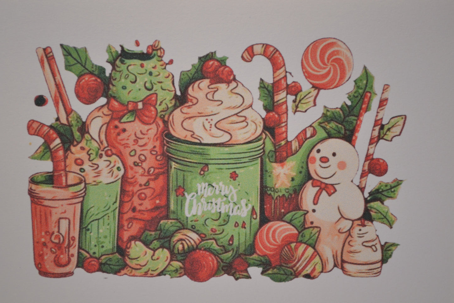 Festive Sweet Treats Design Christmas Card