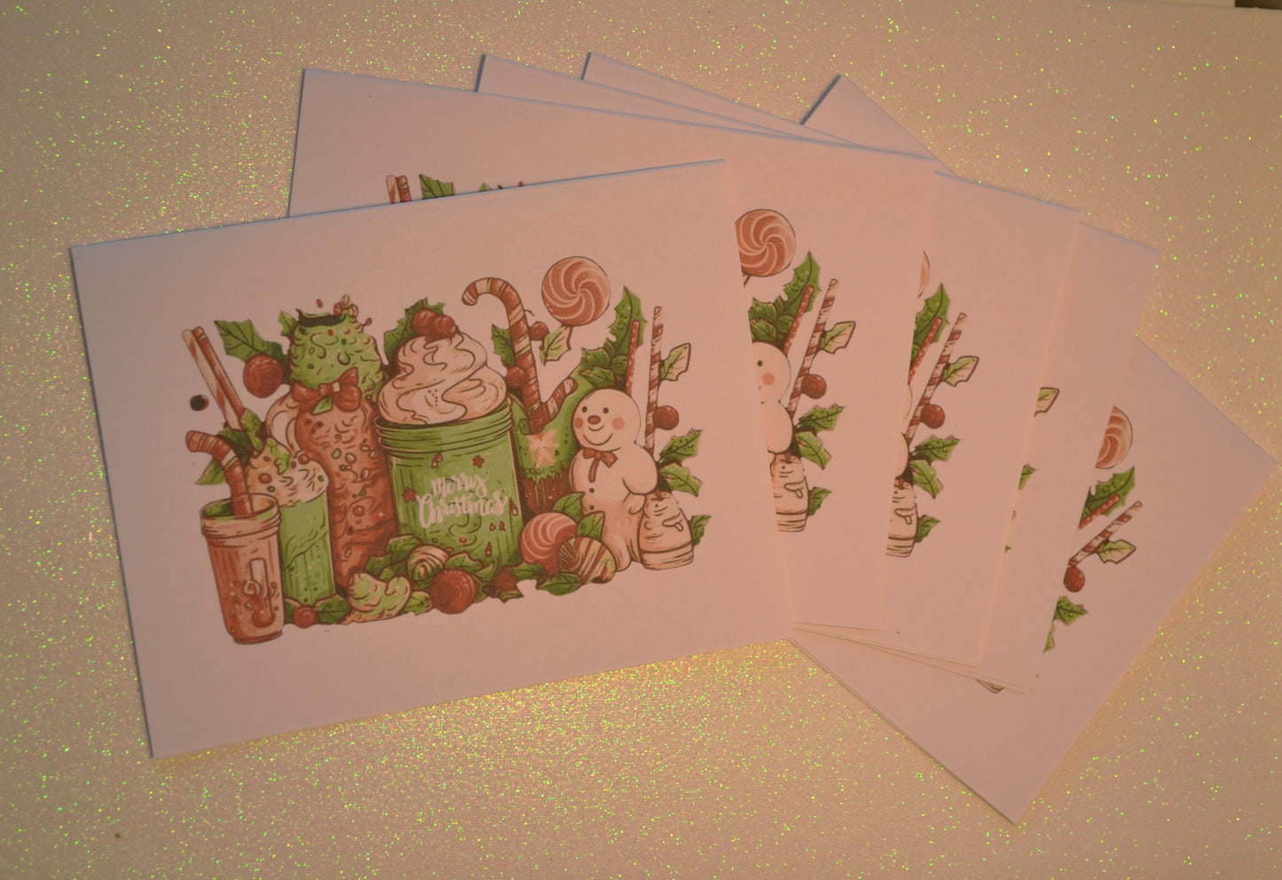 Festive Sweet Treats Design Christmas Card