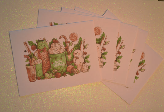 Festive Sweet Treats Design Christmas Card