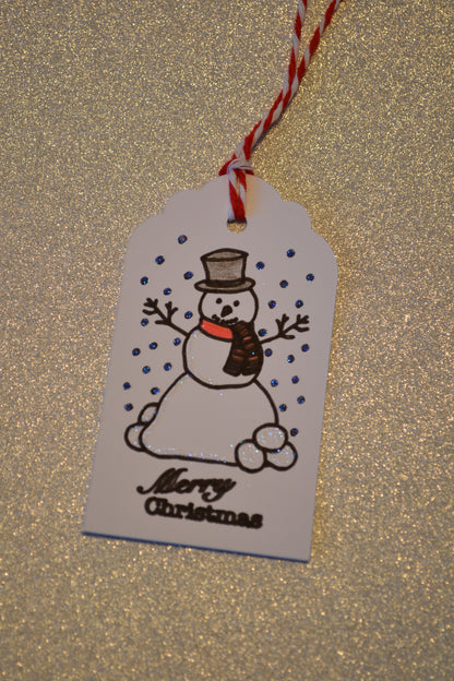 Snowman Christmas Gift Tags